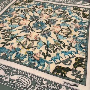 100% authentic, Hermes tablecloth